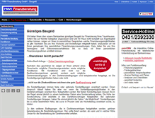 Tablet Screenshot of baugeld.fmw-finanzierungen.de